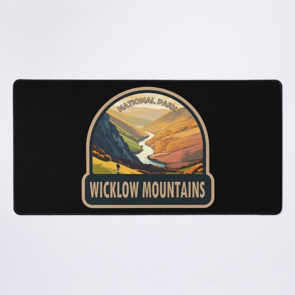 Item preview, Wicklow Mountains National Park Ireland Travel Art designed and sold by KrisSidDesigns.