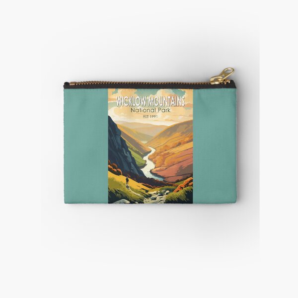 Item preview, Wicklow Mountains National Park Ireland Travel Art Vintage designed and sold by KrisSidDesigns.