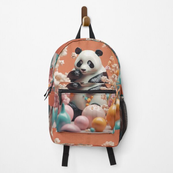 Item preview, Panda in a colorful environment designed and sold by PoppinArtFox.