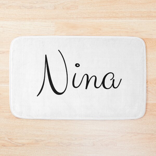 Item preview, Nina name written in nice simple font designed and sold by HaberkaDesign.