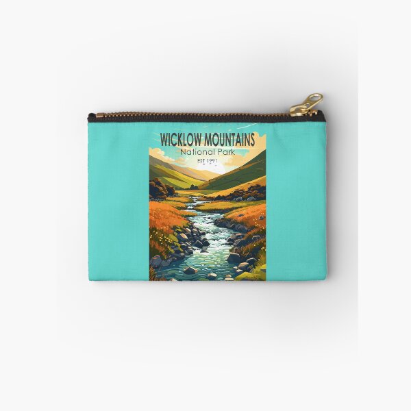 Item preview, Wicklow Mountains National Park River Travel Art Vintage designed and sold by KrisSidDesigns.