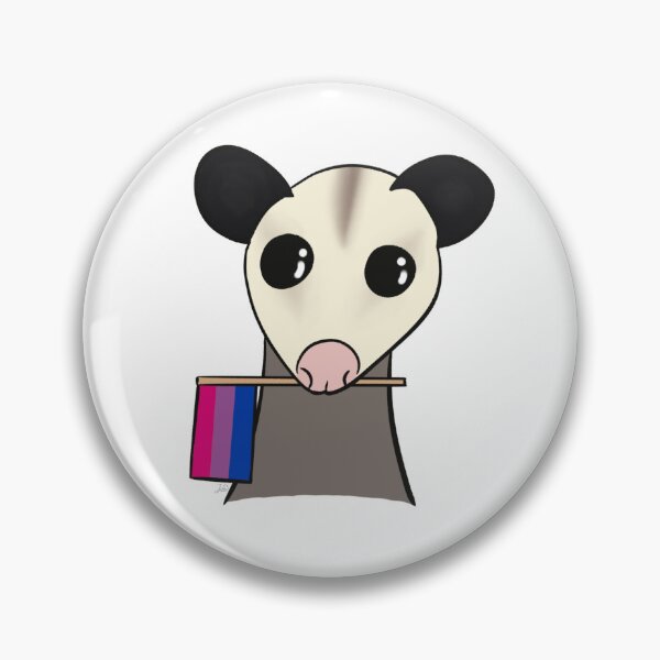 Item preview, Bi-sexual Pride Possum designed and sold by RhatsDesigns.