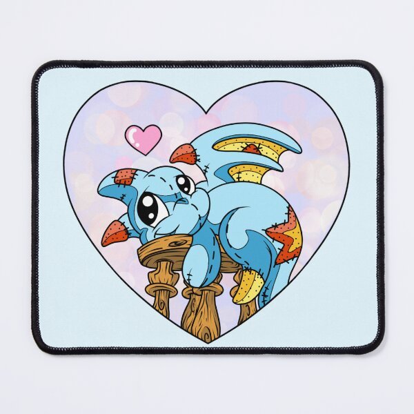 Item preview, Dragon Plushie Heart designed and sold by candycornsketch.