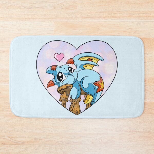 Item preview, Dragon Plushie Heart designed and sold by candycornsketch.