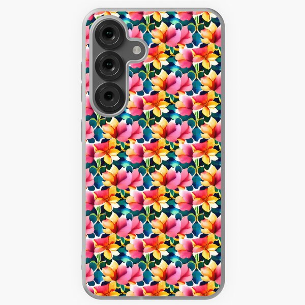 Flower Pattern "April" Samsung Galaxy Soft Case