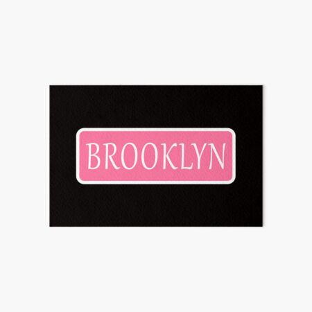 Artikel-Vorschau von Brooklyn-Mädchenname, designt und verkauft von Jeallan Designs.