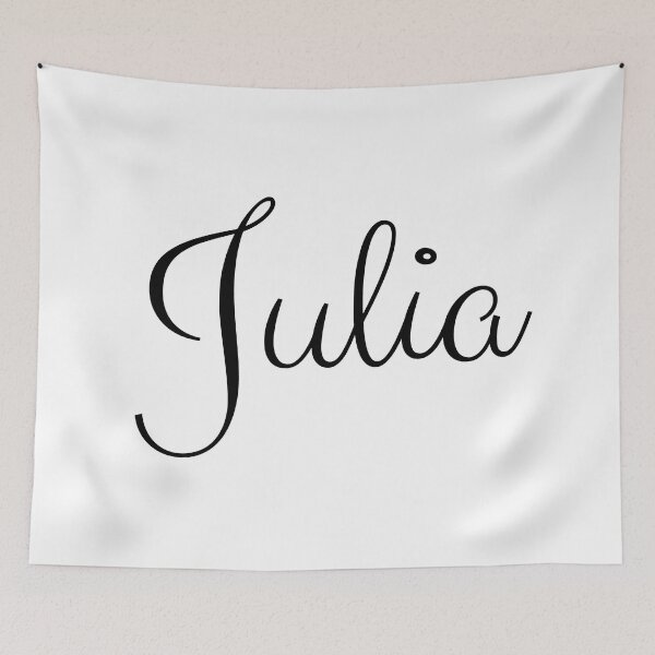Item preview, Julia name written in nice simple font designed and sold by HaberkaDesign.