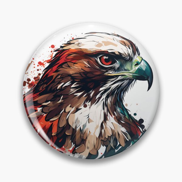 Artikelvorschau, Red-tailed Hawk, Widespread Bird of Prey entworfen und verkauft von MVDigitalArt.