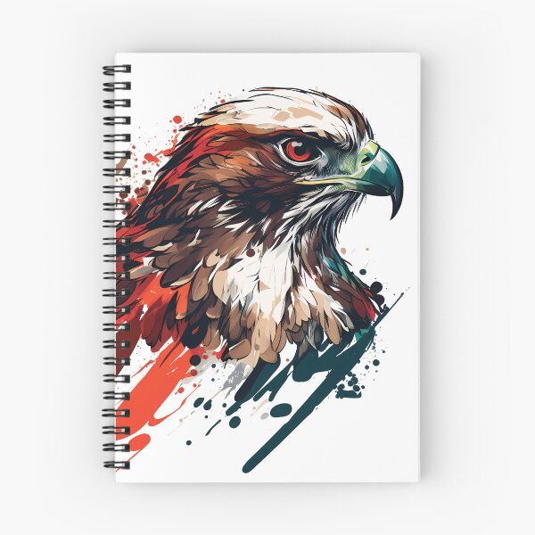 Artikelvorschau, Red-tailed Hawk, Widespread Bird of Prey entworfen und verkauft von MVDigitalArt.