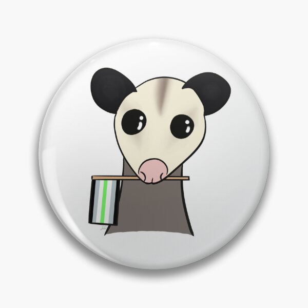 Item preview, Agender Pride Possum designed and sold by RhatsDesigns.