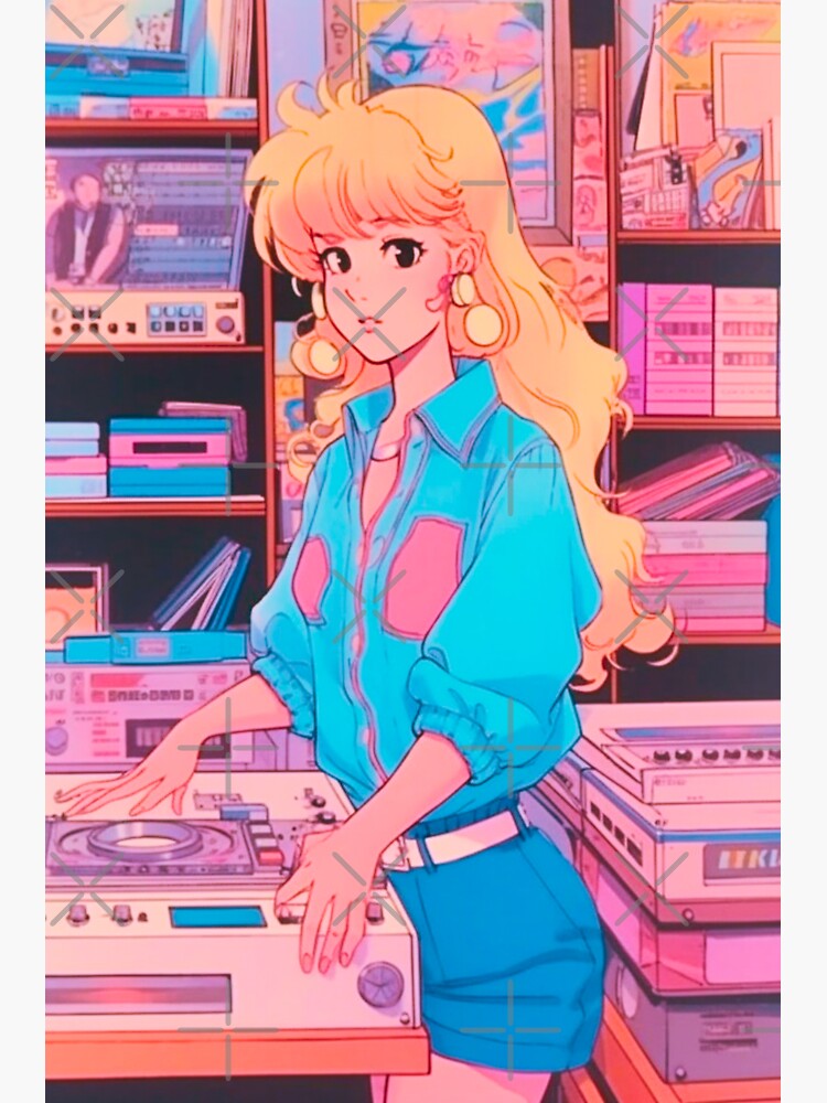 80's Anime Girl ( Sketch ) Adässe01 - Illustrations ART street