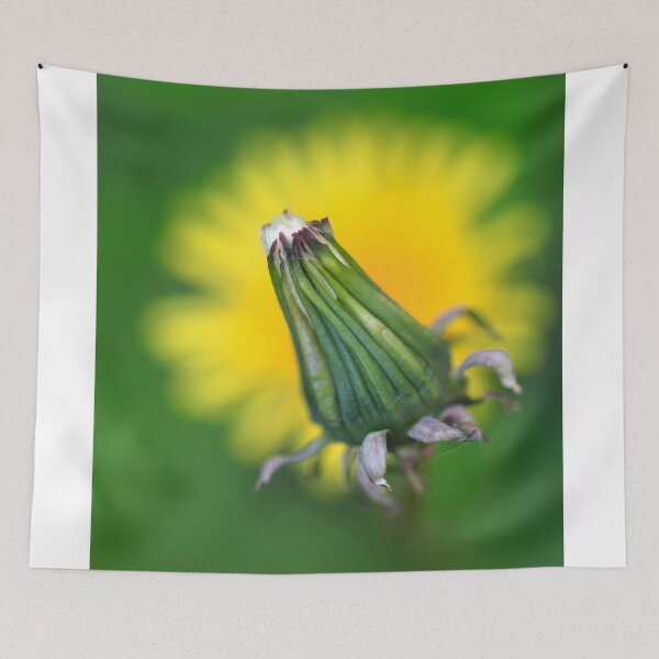 Item preview, Yellow dandelion on green background designed and sold by olena2552.