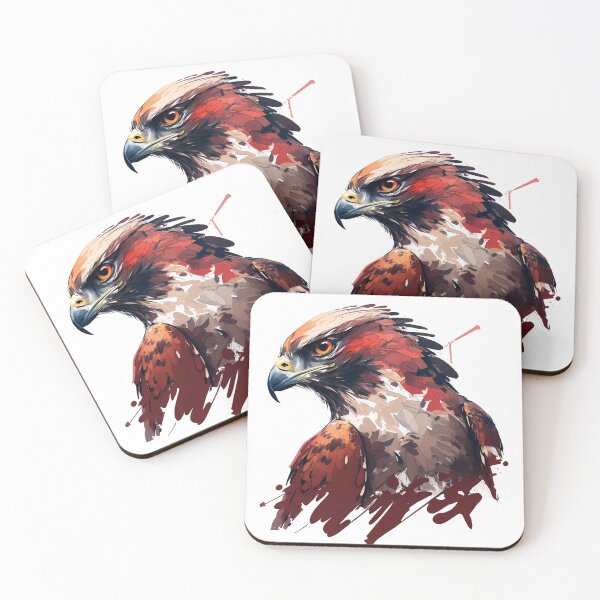 Item preview, Red-tailed Hawk is Known for its Keen Eyesight and Hunting Abilities designed and sold by MVDigitalArt.
