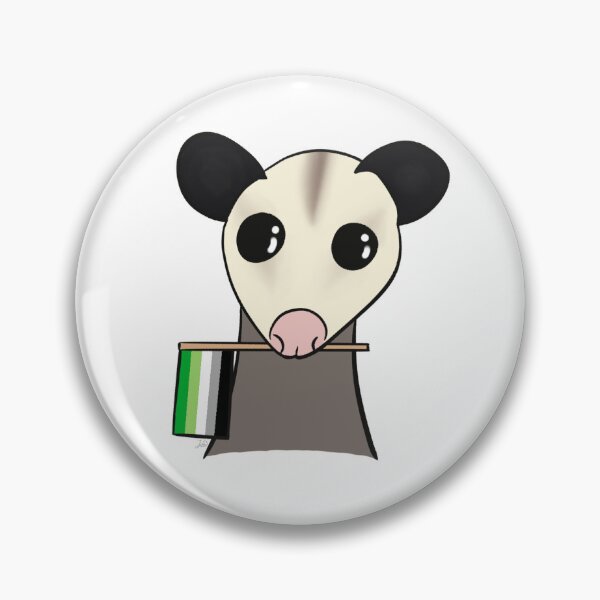 Item preview, Aromantic Pride Possum designed and sold by RhatsDesigns.
