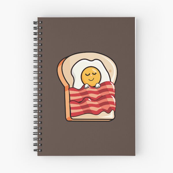 Item preview, Funny fried egg sleeping on bacon and toast   designed and sold by Donutlovers.