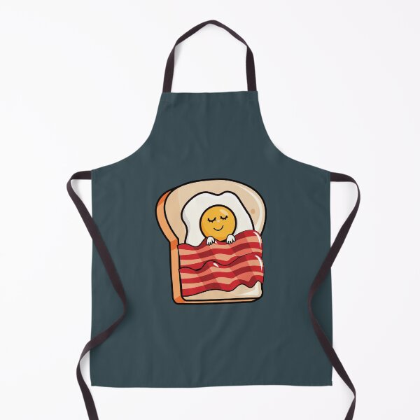 Item preview, Funny fried egg sleeping on bacon and toast designed and sold by Donutlovers.