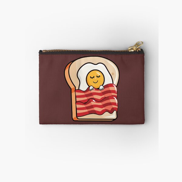 Item preview, Funny fried egg sleeping on bacon and toast   designed and sold by Donutlovers.