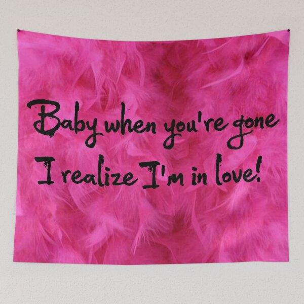 Item preview, Lyrics - Baby when you're gone designed and sold by Marija Barisic.