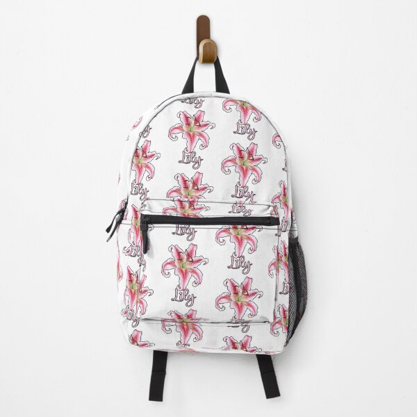 Item preview, Copy of Stargazer Lily Flower Name Pink Floral Nature Lilies Botanic designed and sold by funnytshirtemp.