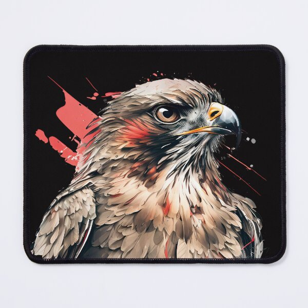 Item preview, Red-tailed Hawk a Bird of Hunting Abilities designed and sold by MVDigitalArt.