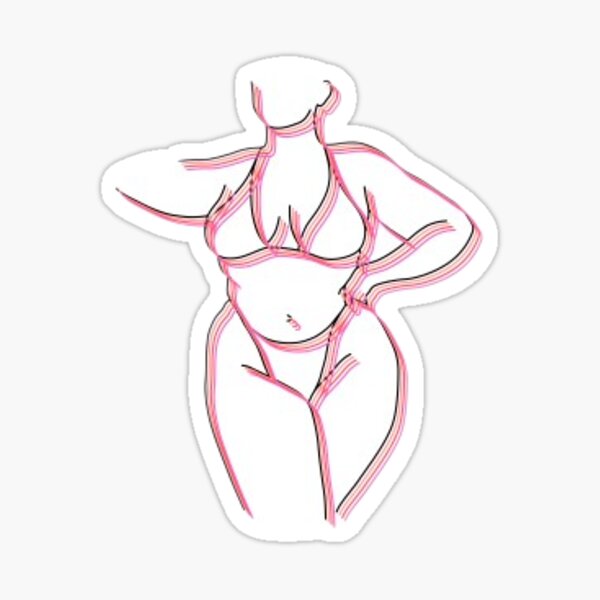 Thick Thighs Save Lives Sticker