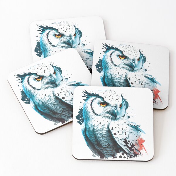 Item preview, Snowy Owl, a Bird of Prey designed and sold by MVDigitalArt.