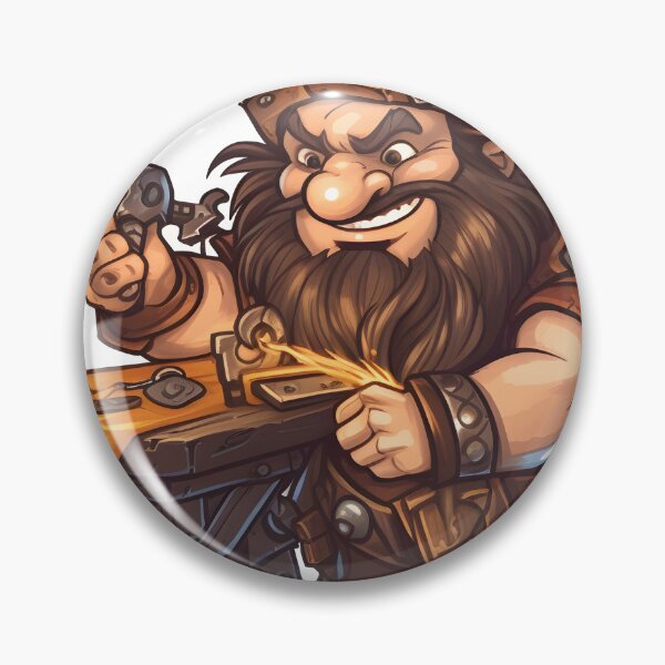 Item preview, Dwarf at Work designed and sold by PyramidSchmear.