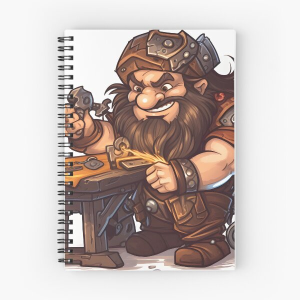 Item preview, Dwarf at Work designed and sold by PyramidSchmear.