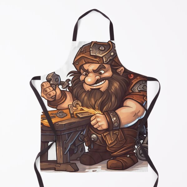 Item preview, Dwarf at Work designed and sold by PyramidSchmear.