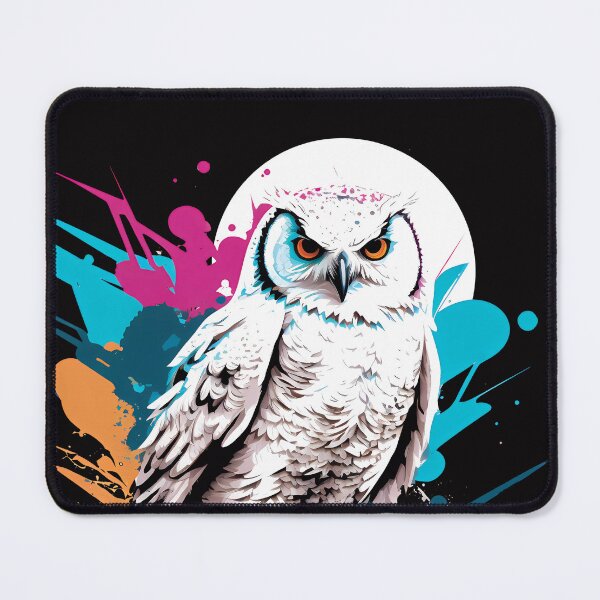 Item preview, Snowy Owl, a Bird of Prey and Silent flight designed and sold by MVDigitalArt.