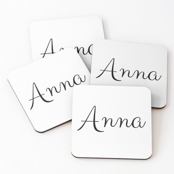 Artikelvorschau, Der Name Anna ist in einer schönen, einfachen Schriftart geschrieben entworfen und verkauft von HaberkaDesign.