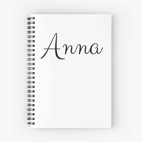 Artikelvorschau, Der Name Anna ist in einer schönen, einfachen Schriftart geschrieben entworfen und verkauft von HaberkaDesign.