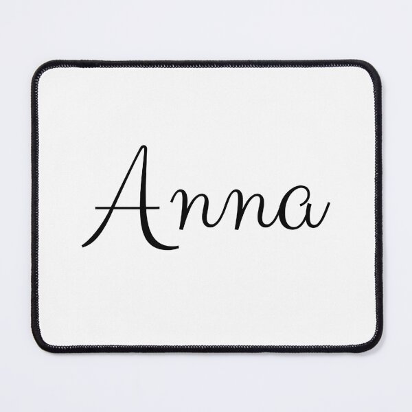 Item preview, Anna name written in nice simple font designed and sold by HaberkaDesign.