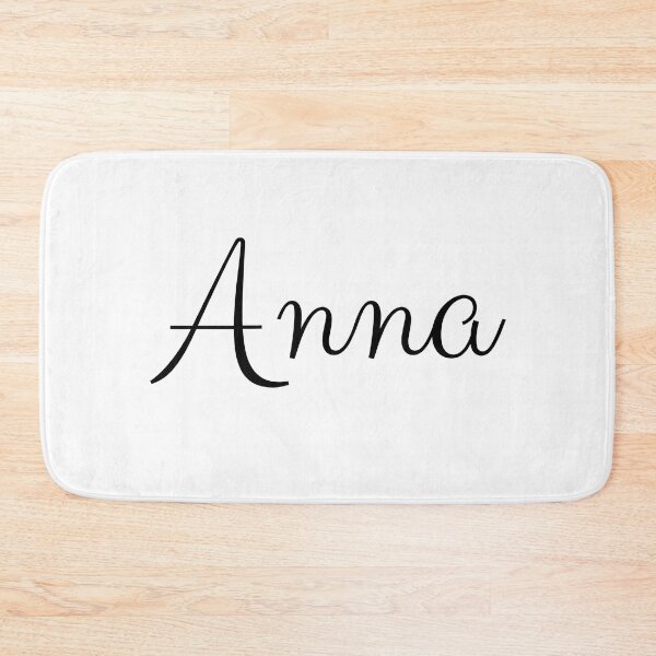 Item preview, Anna name written in nice simple font designed and sold by HaberkaDesign.