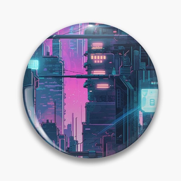 Item preview, Cyber Mist - Futuristic Abstract Art Print by Pattern Stream designed and sold by PatternStream.