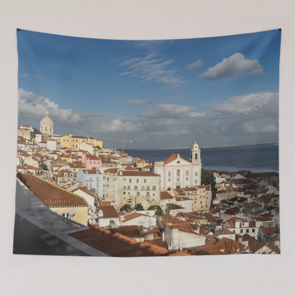 Item preview, Sun and Cloud Alfama Lisbon  designed and sold by Georgia Mizuleva.