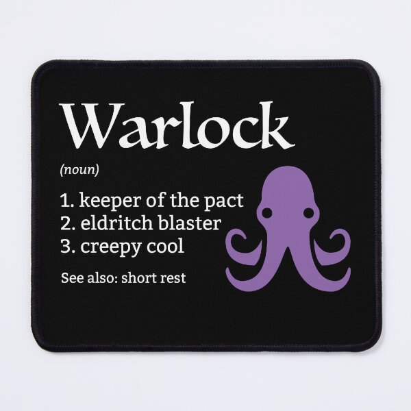Item preview, D&D Warlock Class Definition for Dungeons and Dragons designed and sold by sunburstrpg.