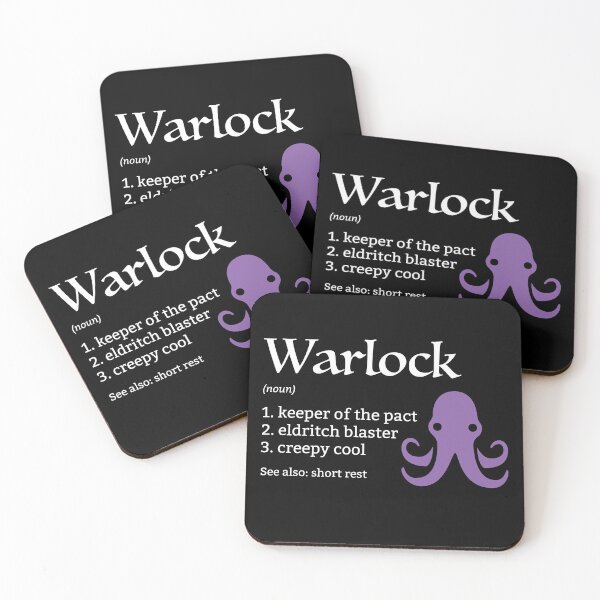 Item preview, D&D Warlock Class Definition for Dungeons and Dragons designed and sold by sunburstrpg.