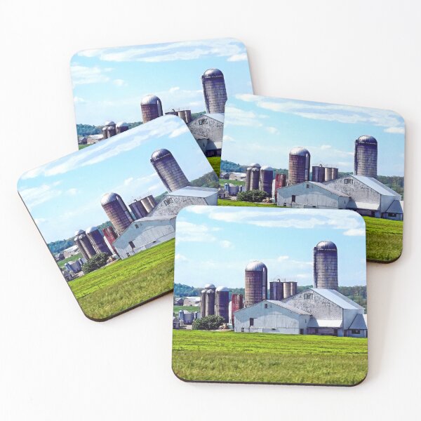 Item preview, Pennsylvania Farm With Silos designed and sold by Susan Savad.