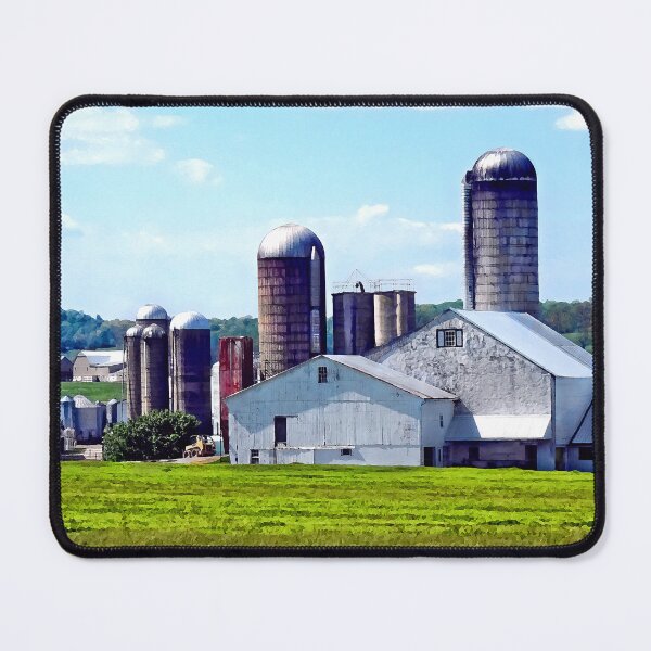 Item preview, Pennsylvania Farm With Silos designed and sold by Susan Savad.