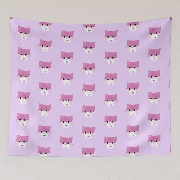 Item preview, Cute pink cat drawing RBonville designed and sold by RBonville.