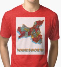 Wandsworth - London Boroughs Tri-blend T-Shirt