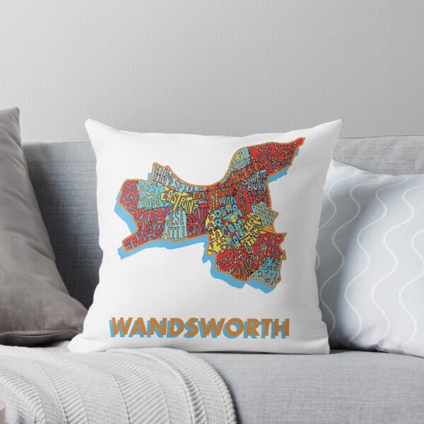 Item preview, Wandsworth - London Boroughs designed and sold by damnfinecuppa.