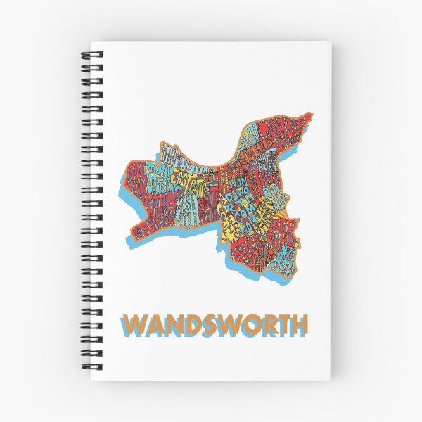 Item preview, Wandsworth - London Boroughs designed and sold by damnfinecuppa.
