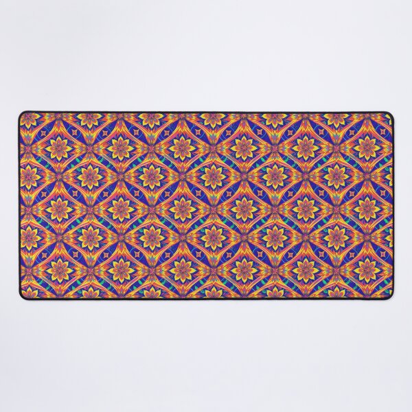 Item preview, Vector DMT Trippy Flower Pattern Vibrant & Colorful Pattern designed and sold by Aaron2610.