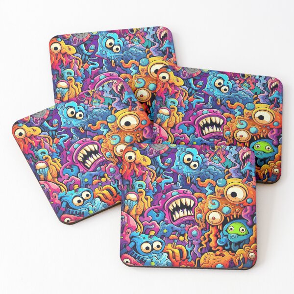 Item preview, Abstract Graffiti Demon Doodle designed and sold by Desfix.