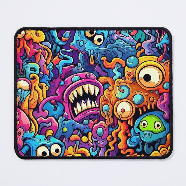 Item preview, Abstract Graffiti Demon Doodle designed and sold by Desfix.
