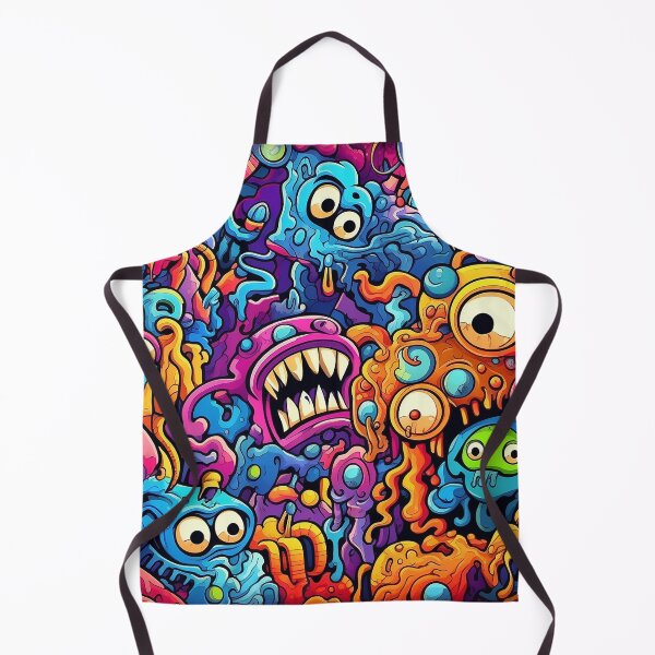 Item preview, Abstract Graffiti Demon Doodle designed and sold by Desfix.