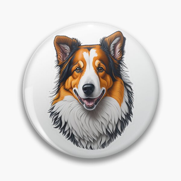 Item preview, Rough Collie Dog Smile designed and sold by Anderson-Arte.