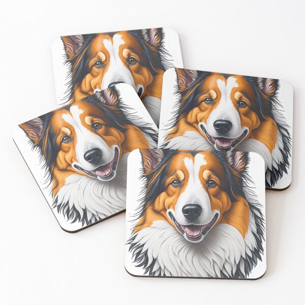 Item preview, Rough Collie Dog Smile designed and sold by Anderson-Arte.